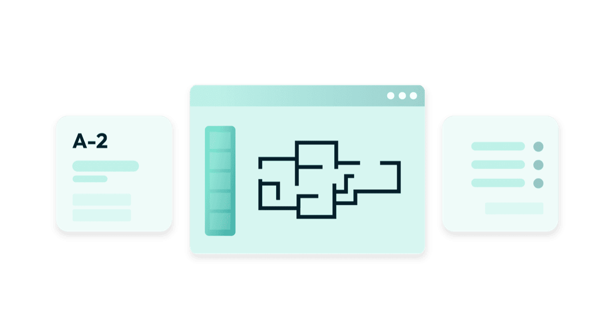 Unit floor plan models and layout definitions