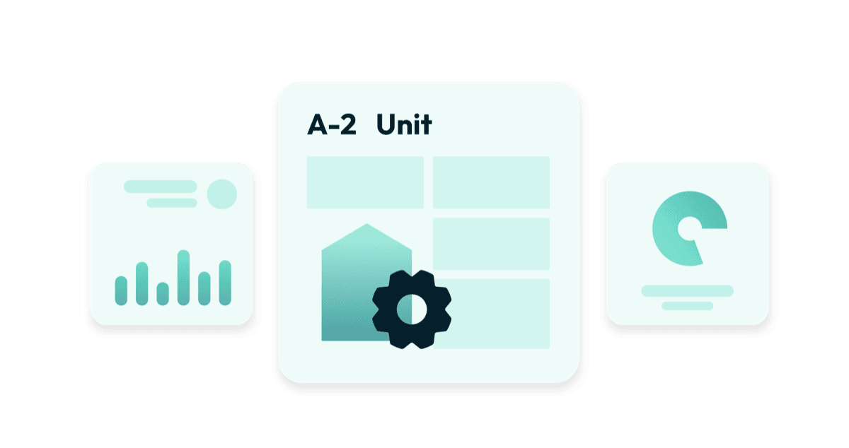 Residential units management across all statuses